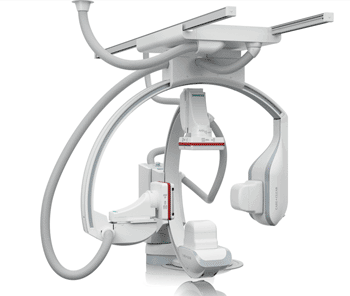 Image: The Artis Q.zen angiography system (Photo courtesy of Siemens Healthacre).